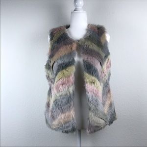 Fuax Fur Vest